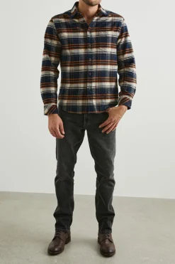 FORREST SHIRT - OAT UMBER STEEL|Rails New