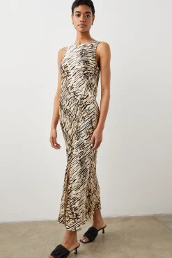 GABRIELLA DRESS - NEUTRAL IKAT|Rails Best Sale