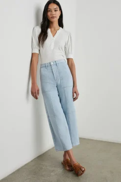 GETTY CROP UTILITY WIDE LEG - OCEANVIEW|Rails Flash Sale