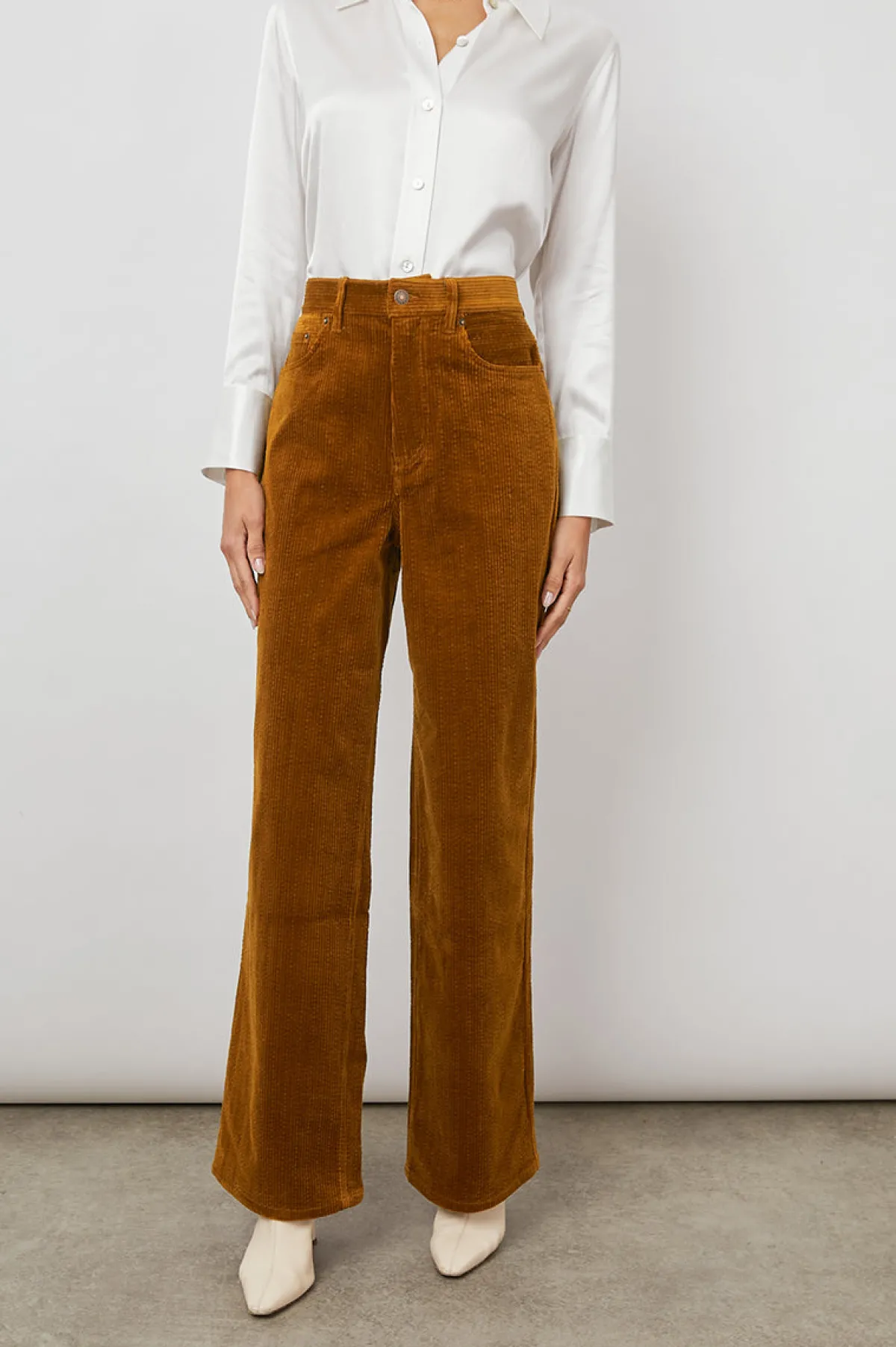 GETTY WIDE LEG - GROUND CINNAMON|Rails Hot