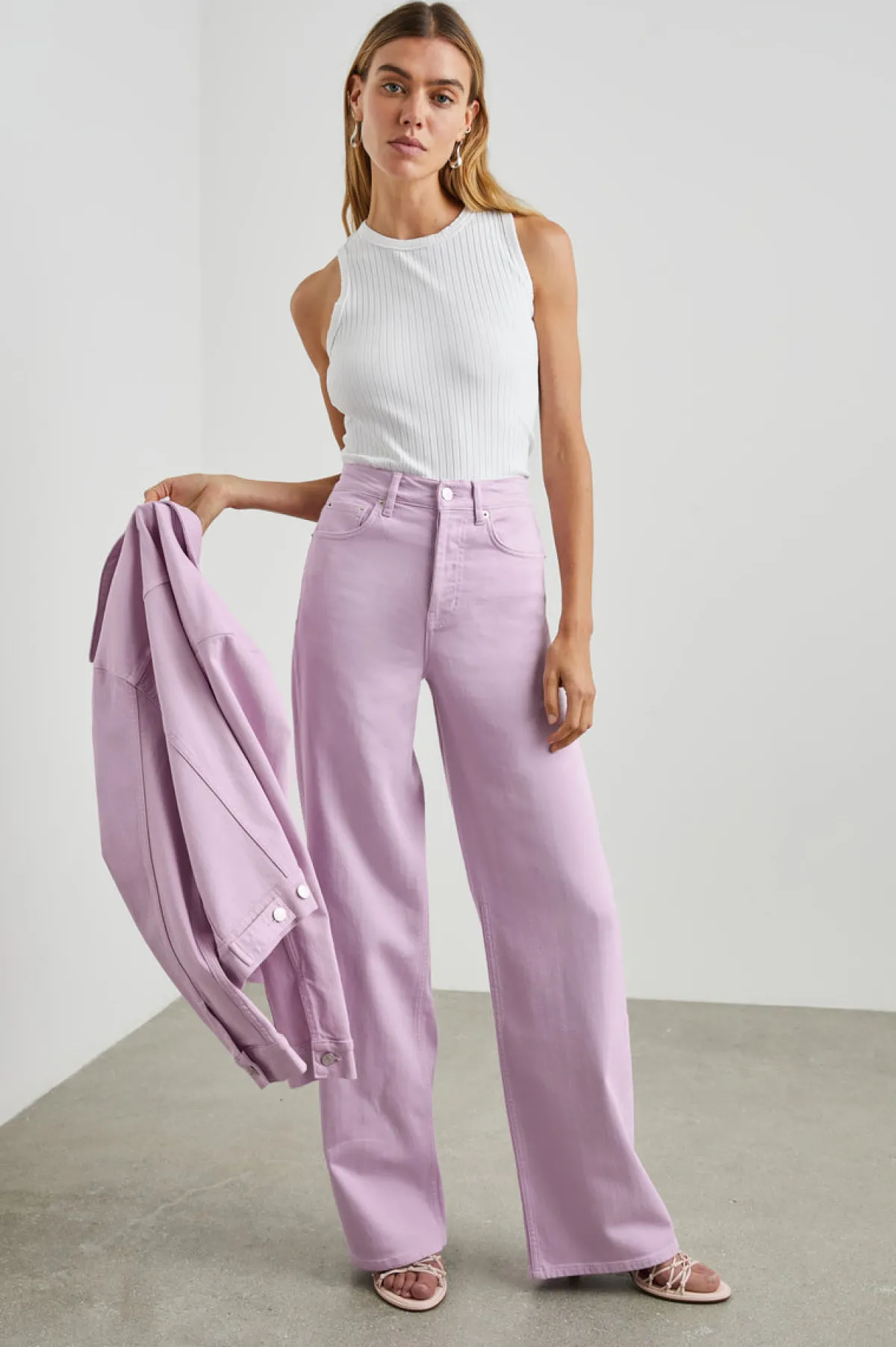 GETTY WIDE LEG - LILAC|Rails Best