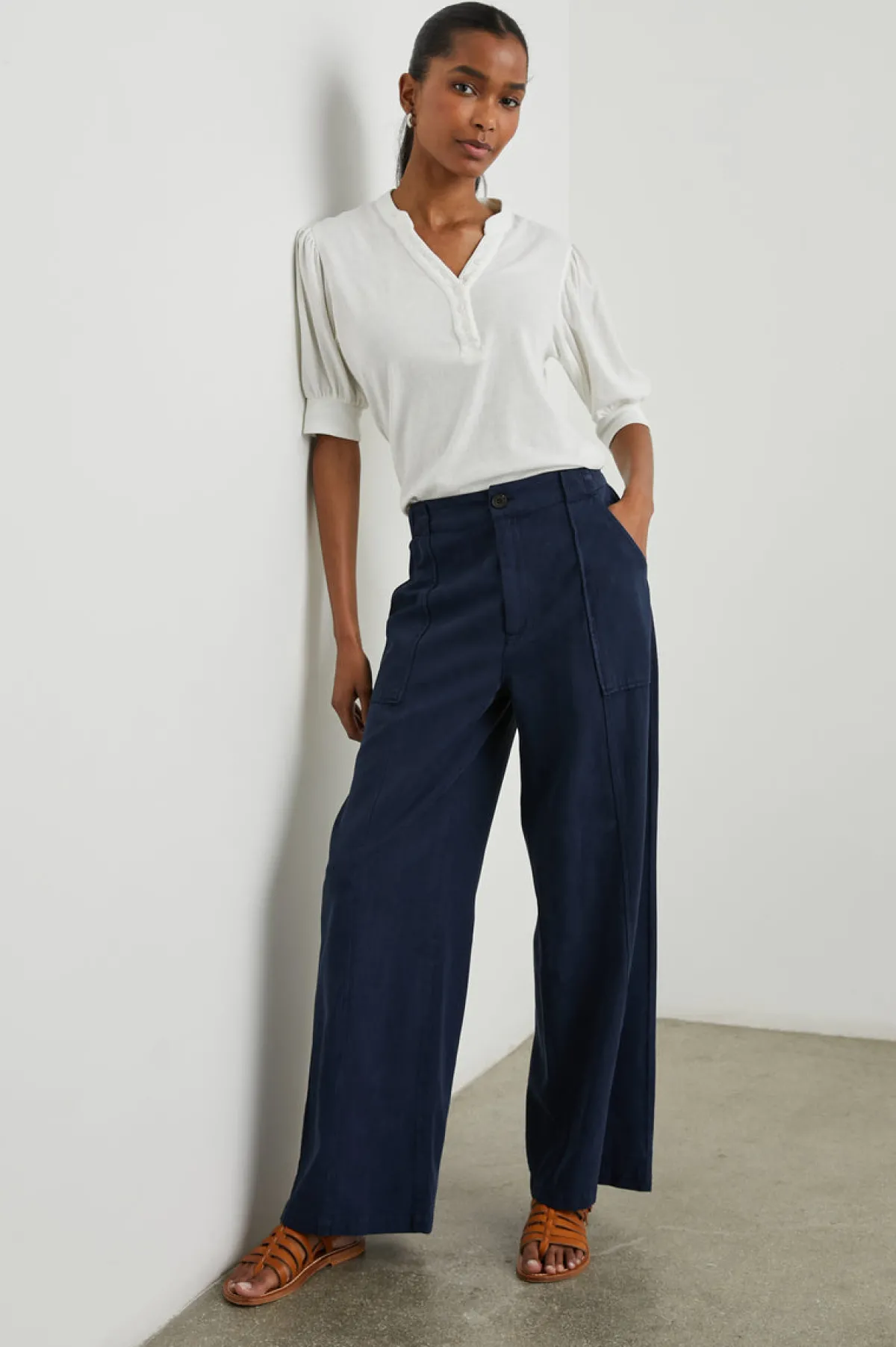 GREER PANT - NAVY|Rails Store