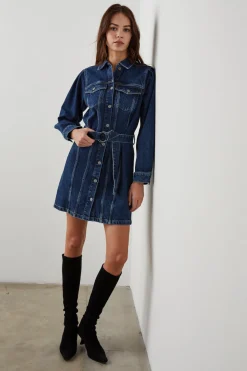 GRIFFITH DRESS - COLLEGIATE BLUE|Rails Sale