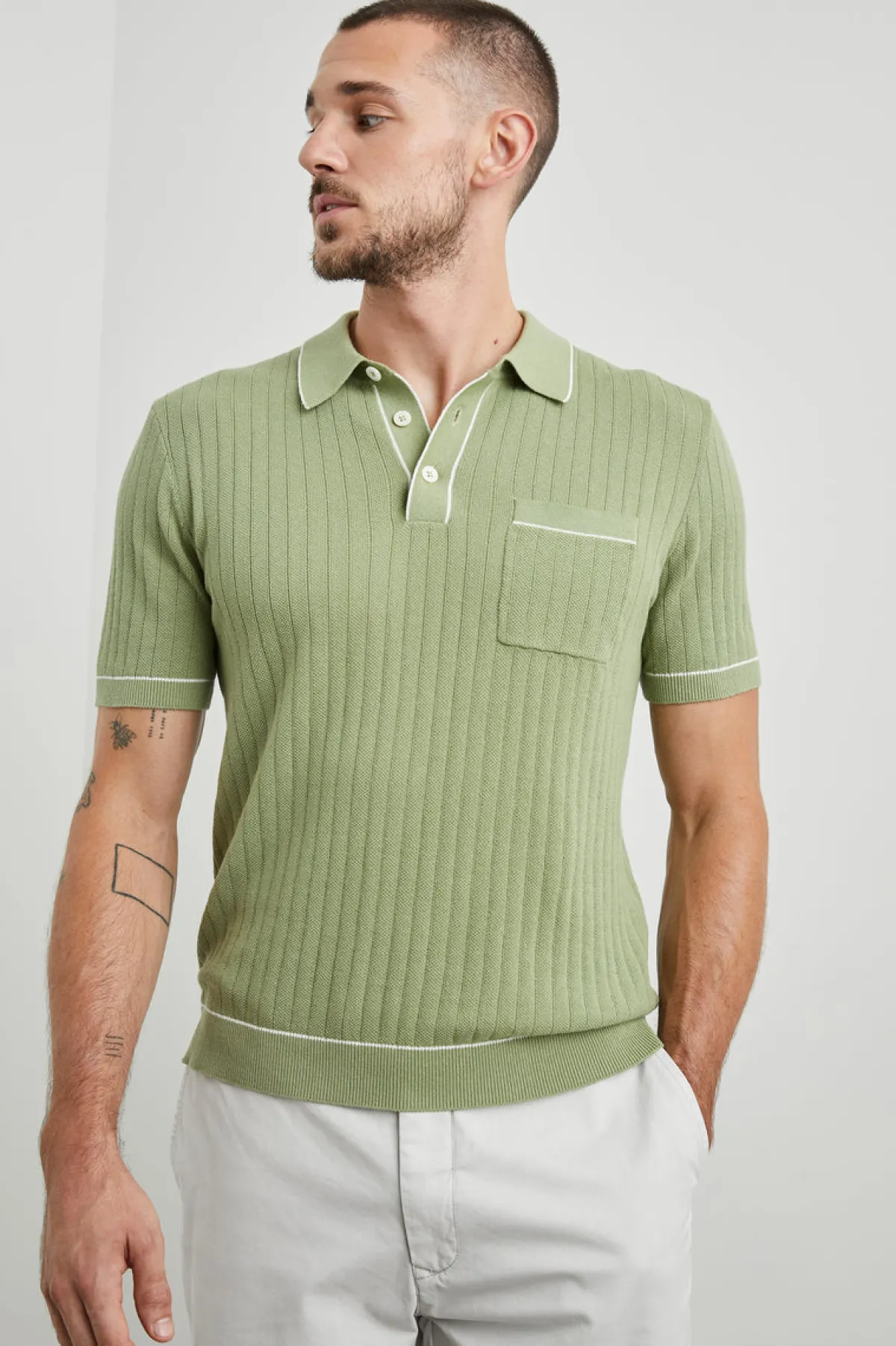 HARDY POLO SHIRT - ARUGULA|Rails Shop