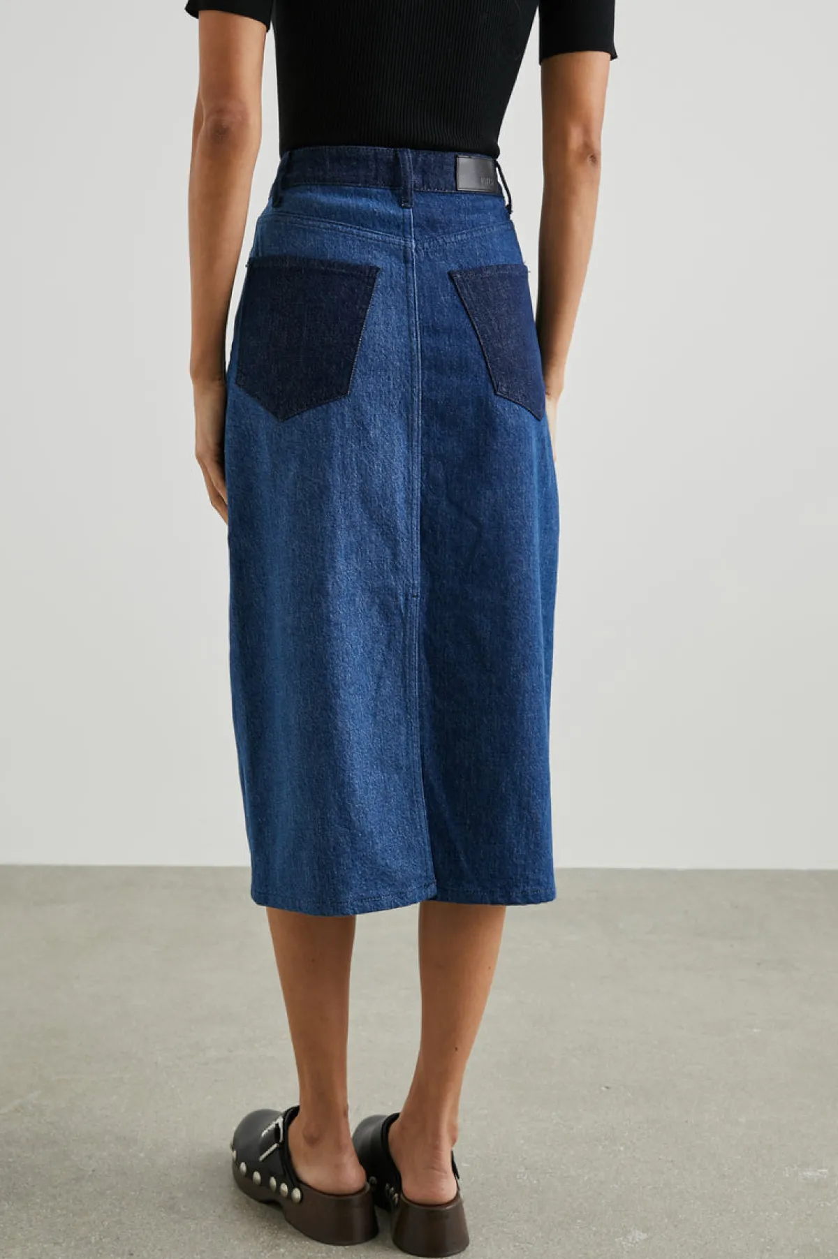 HIGHLAND SKIRT - INDIGO PATCHWORK|Rails Sale