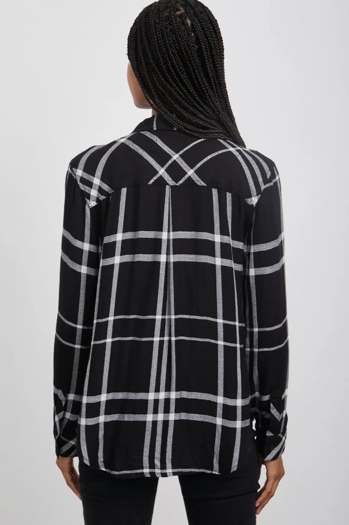 HUNTER SHIRT - BLACK STERLING|Rails New