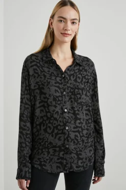 HUNTER SHIRT - DIFFUSED CHARCOAL|Rails Outlet