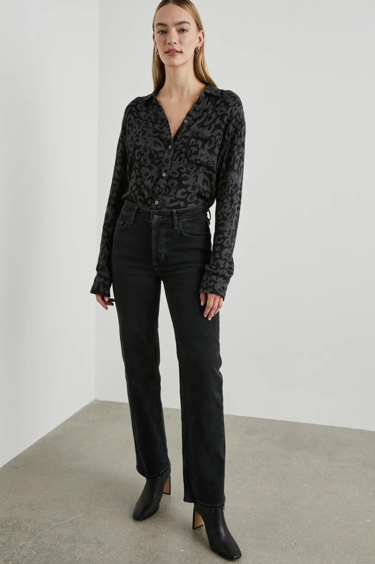 HUNTER SHIRT - DIFFUSED CHARCOAL|Rails Outlet