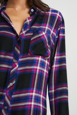 HUNTER SHIRT - ELECTRIC BLUE|Rails Cheap