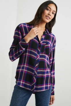 HUNTER SHIRT - ELECTRIC BLUE|Rails Cheap