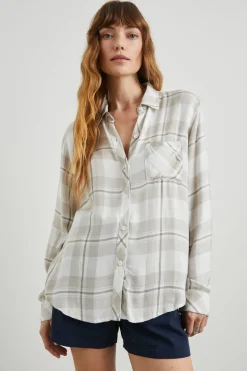 HUNTER SHIRT - IVORY BIRCH|Rails Best Sale