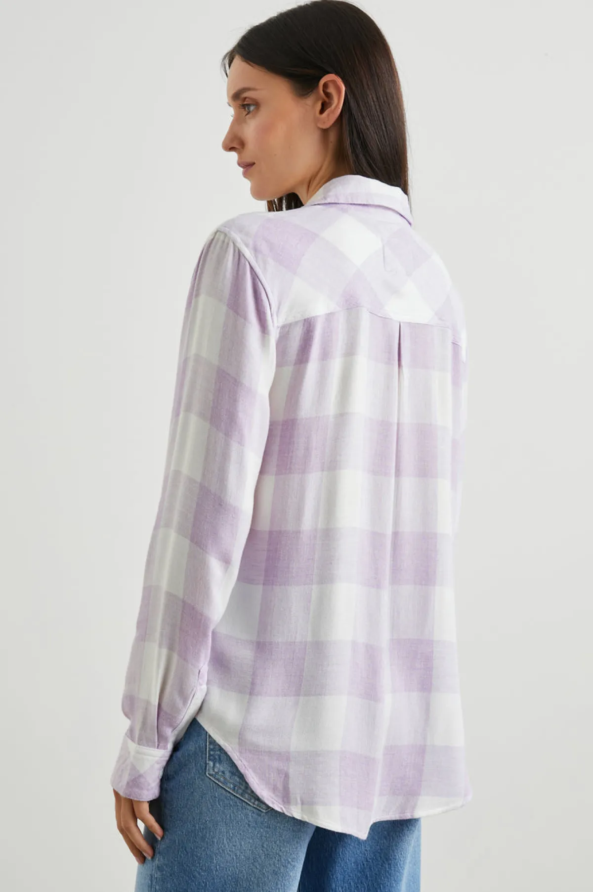 HUNTER SHIRT - LAVENDER EGRET|Rails Fashion