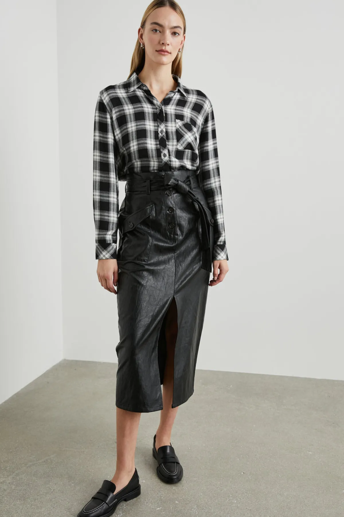 HUNTER SHIRT - MIDNIGHT SNOW|Rails Discount