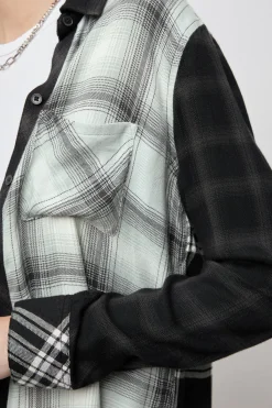 HUNTER SHIRT - MIXED ONYX PLAID|Rails Best