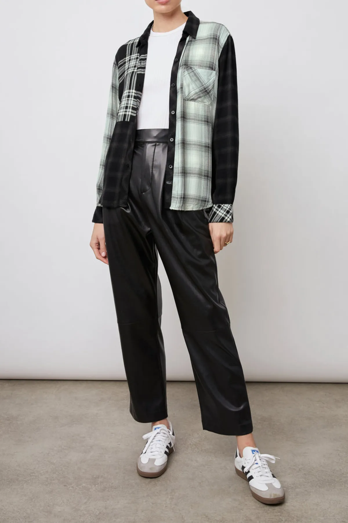 HUNTER SHIRT - MIXED ONYX PLAID|Rails Best