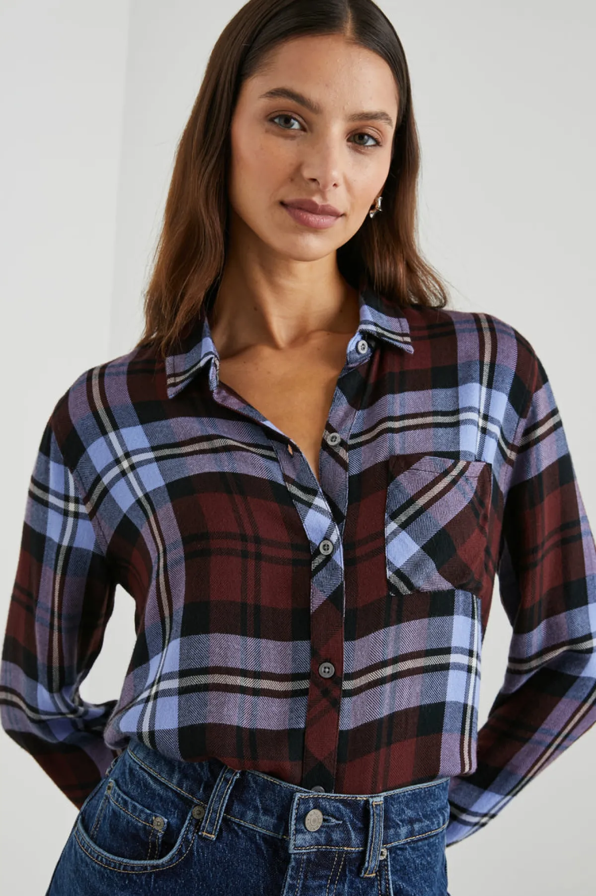 HUNTER SHIRT - MULBERRY PLUM|Rails Best Sale