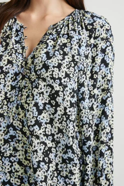 INDI TOP - MIDNIGHT MEADOW FLORAL|Rails Hot