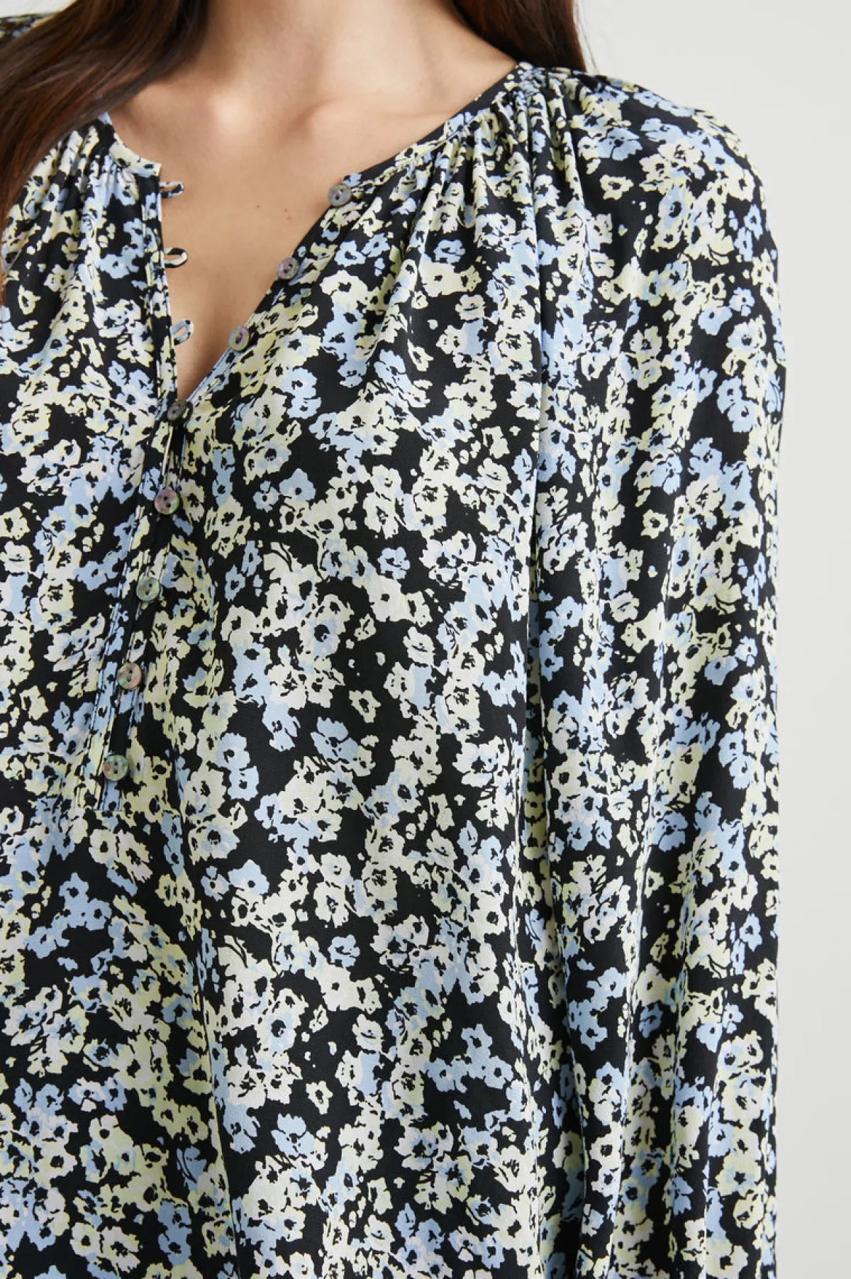 INDI TOP - MIDNIGHT MEADOW FLORAL|Rails Hot