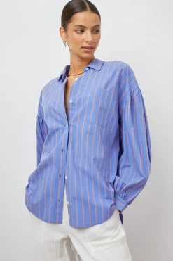 JANAE SHIRT - LIMA STRIPE|Rails Clearance