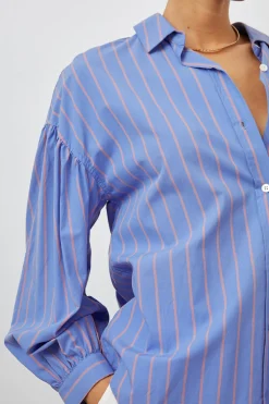 JANAE SHIRT - LIMA STRIPE|Rails Clearance
