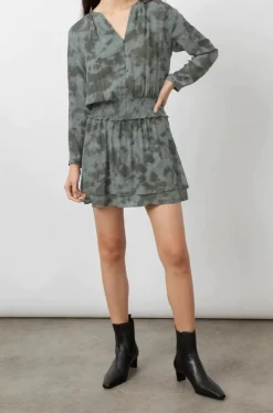 JASMINE DRESS - SLATE TIE DYE|Rails Cheap