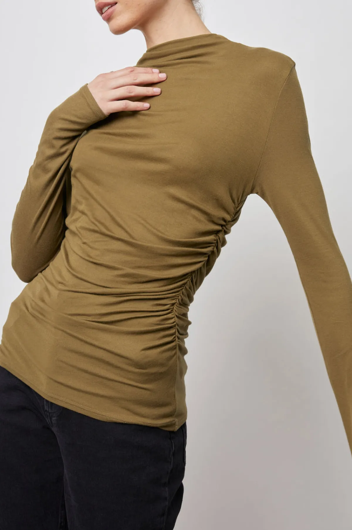 JOELLE TOP - OCHRE|Rails Cheap