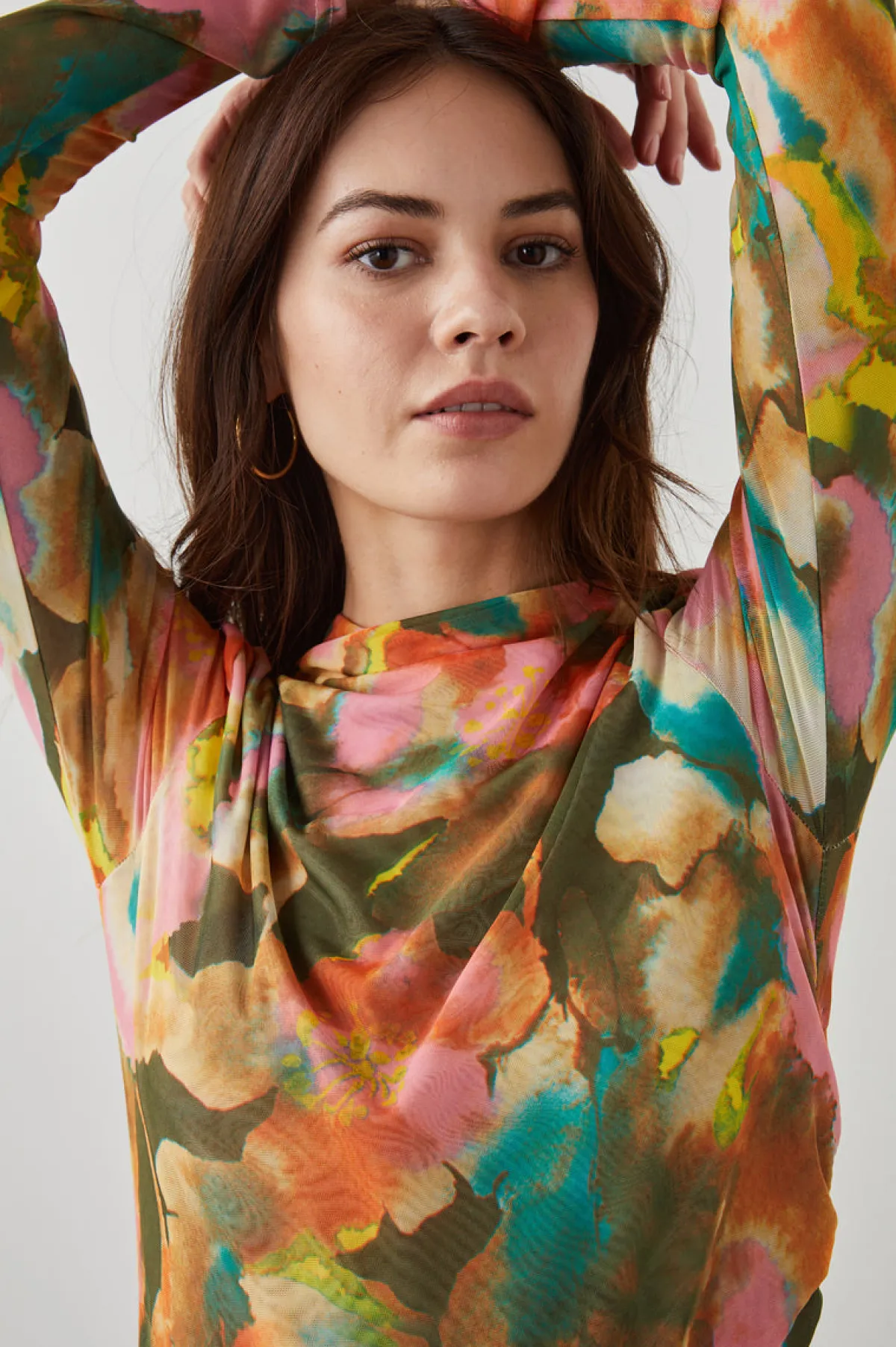 JOELLE TOP - TERRA FLORAL|Rails Sale