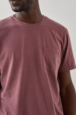 JOHNNY T-SHIRT - CRANBERRY|Rails Fashion