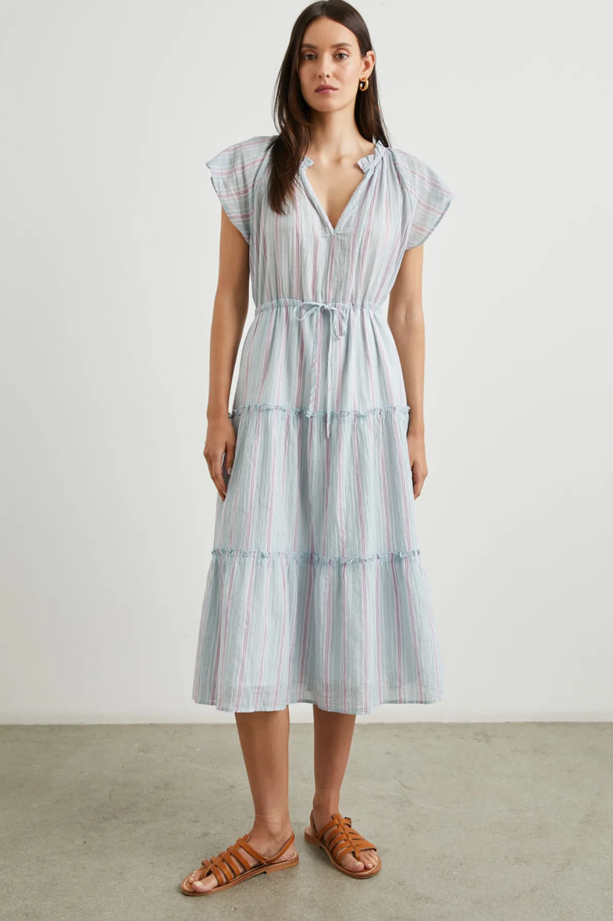 JUNI DRESS - PLACID STRIPE|Rails Best Sale