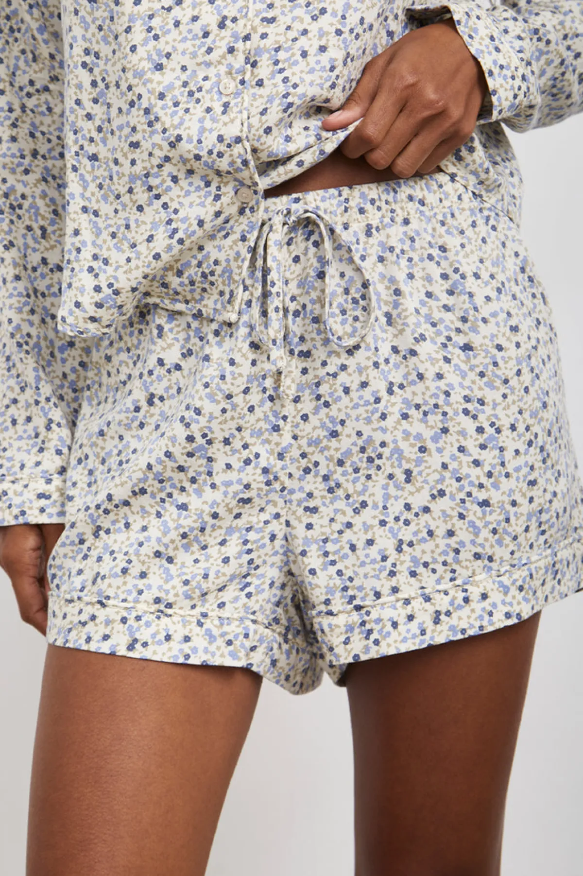 KELLEN PAJAMA SET - BLUE AZELEA|Rails Cheap