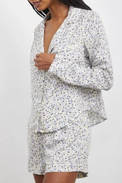 KELLEN PAJAMA SET - BLUE AZELEA|Rails Cheap