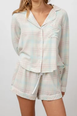 KELLEN PAJAMA SET - CANDY PEACH|Rails Shop