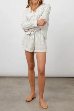 KELLEN PAJAMA SET - CANDY PEACH|Rails Shop