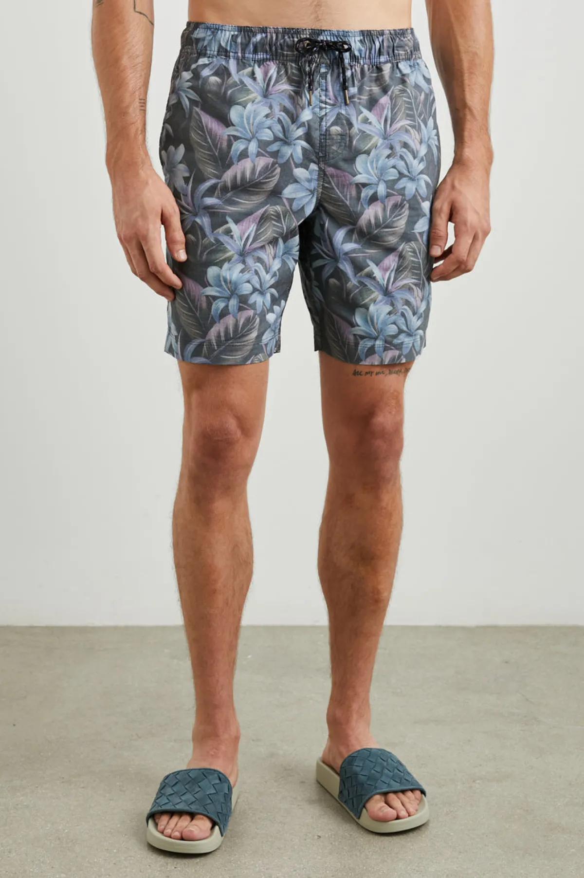 KIAN SWIM SHORT - JUNGLE GARDEN MIDNIGHT|Rails Best Sale
