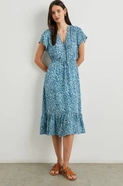 KIKI DRESS - BLUE HAVANA|Rails Cheap