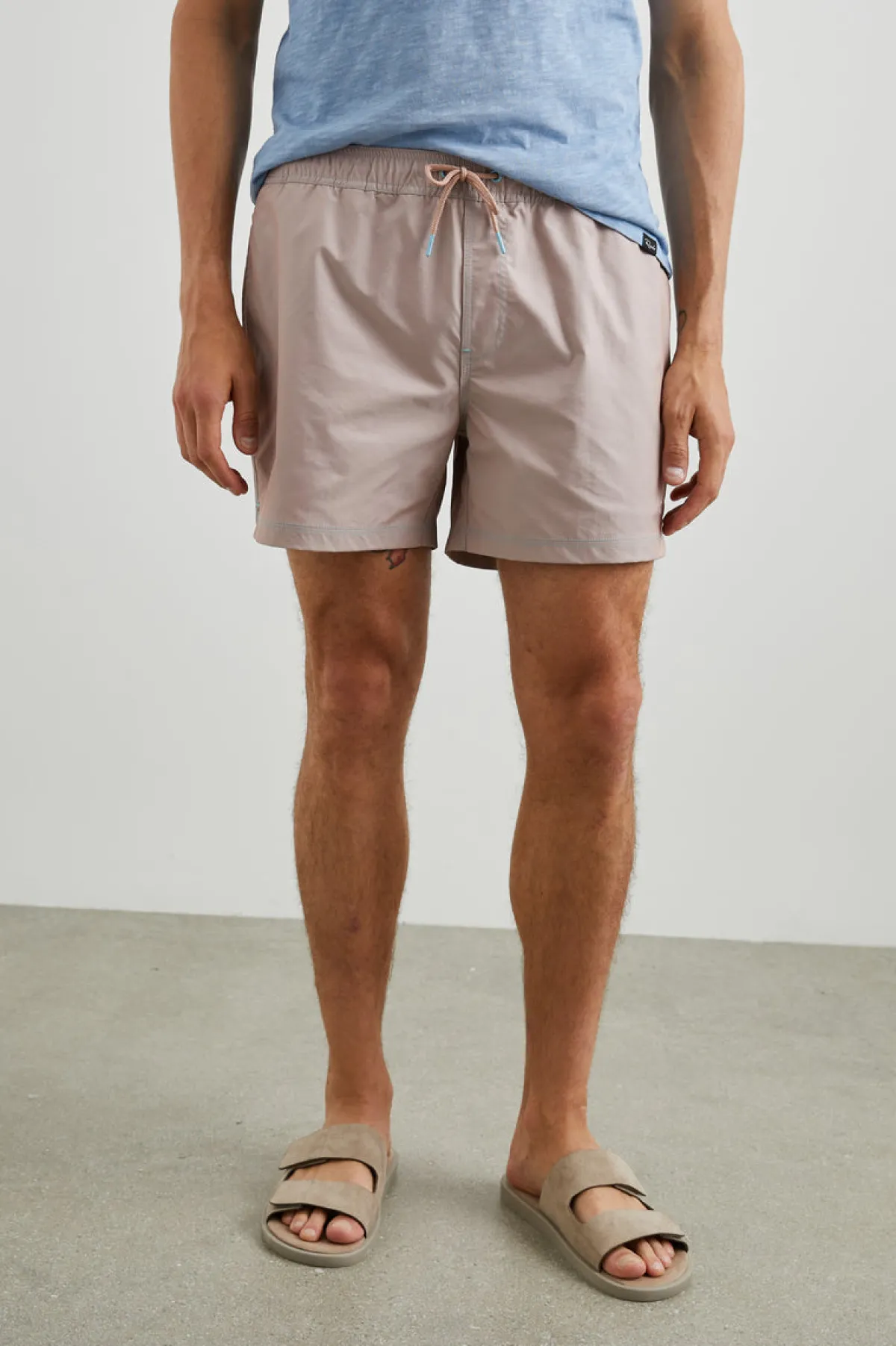 LA BREA SWIM SHORT - ROSE QUARTZ|Rails Best