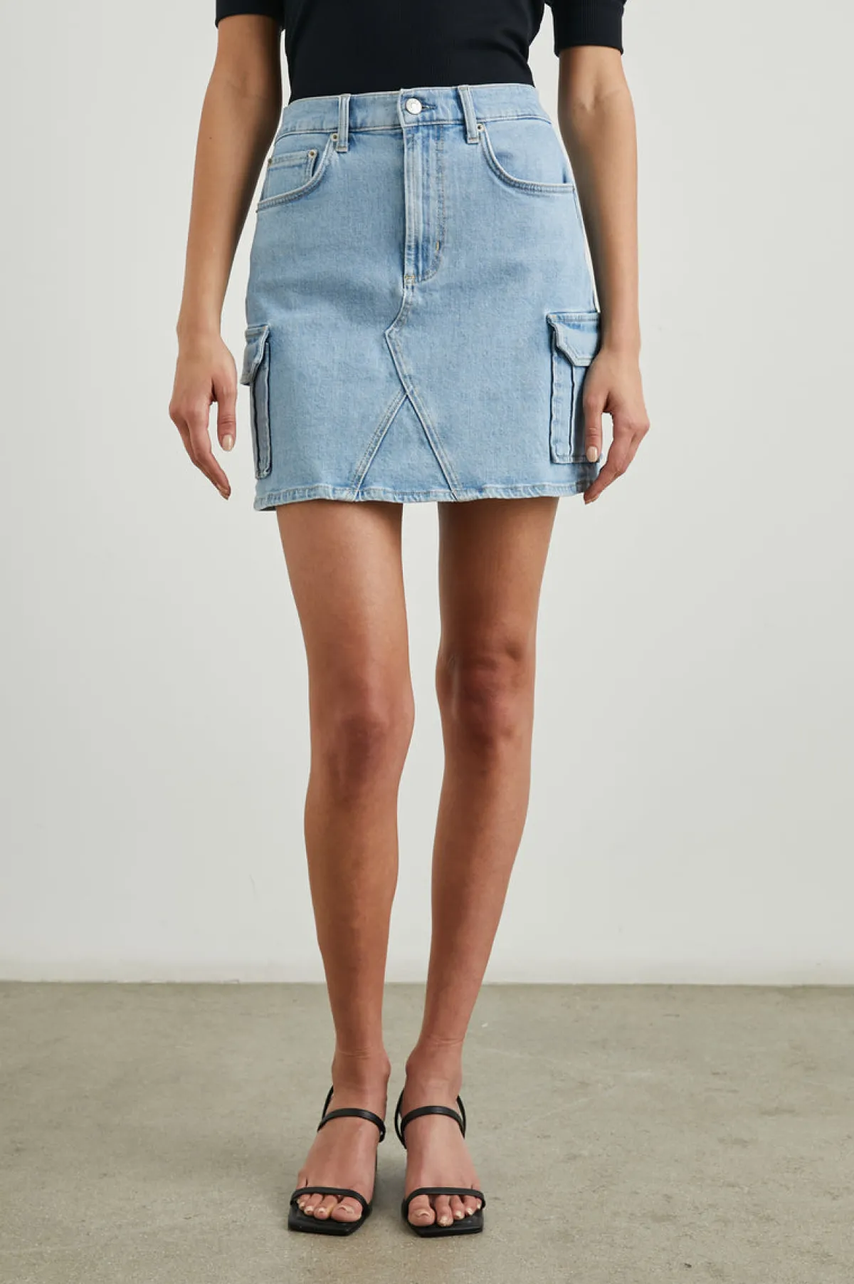 LAUREL CARGO SKIRT - CRYSTAL BLUE|Rails Hot