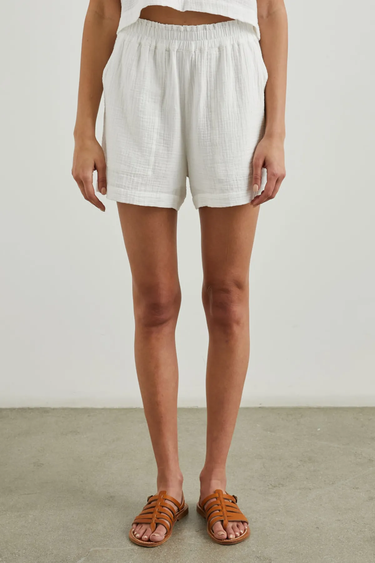 LEIGHTON SHORT - WHITE|Rails Store