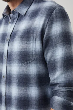LENNOX SHIRT - DENIM SHADOW|Rails Fashion