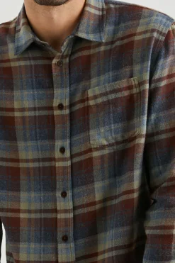 LENNOX SHIRT - RUBY DENIM BOTANICAL|Rails Hot