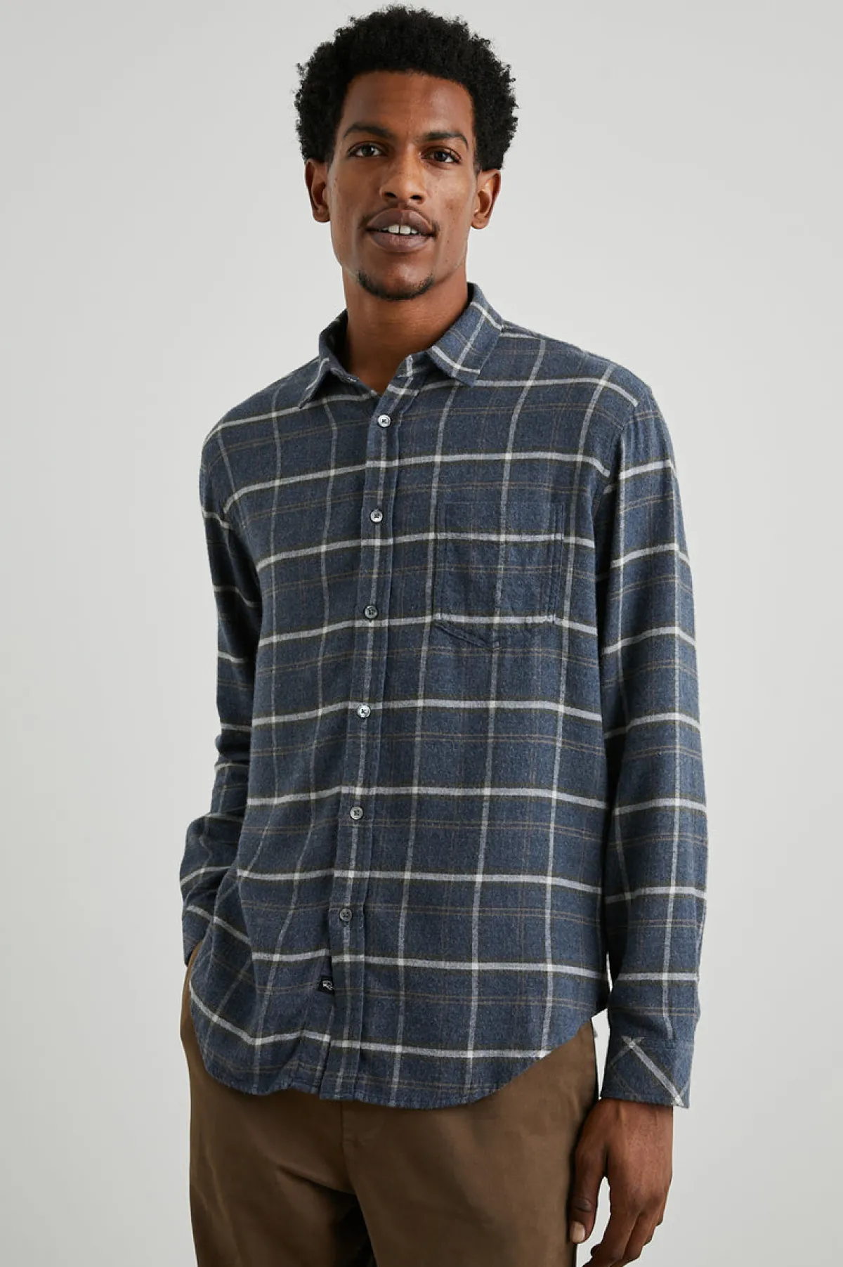 LENNOX SHIRT - SHADOW WHEAT MELANGE|Rails Cheap