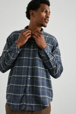 LENNOX SHIRT - SHADOW WHEAT MELANGE|Rails Cheap