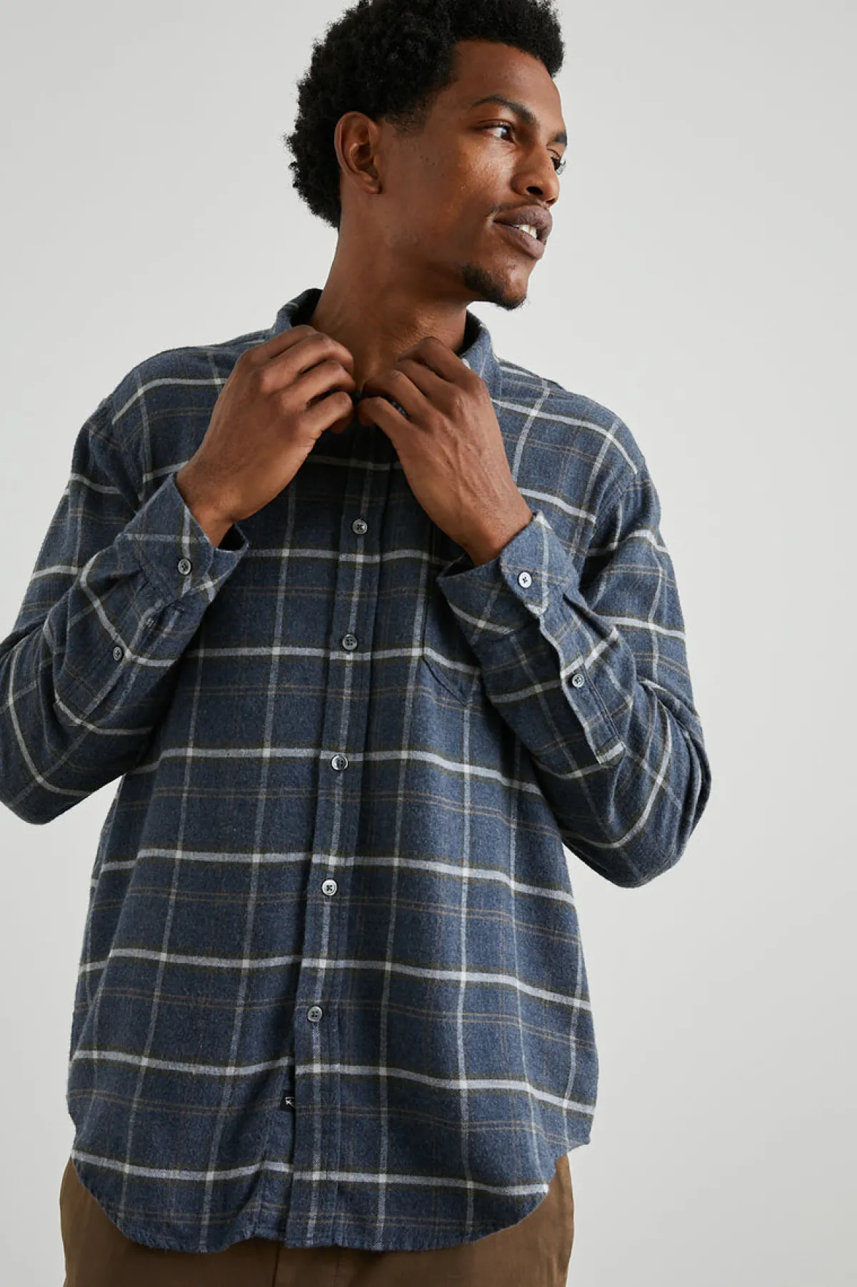 LENNOX SHIRT - SHADOW WHEAT MELANGE|Rails Cheap