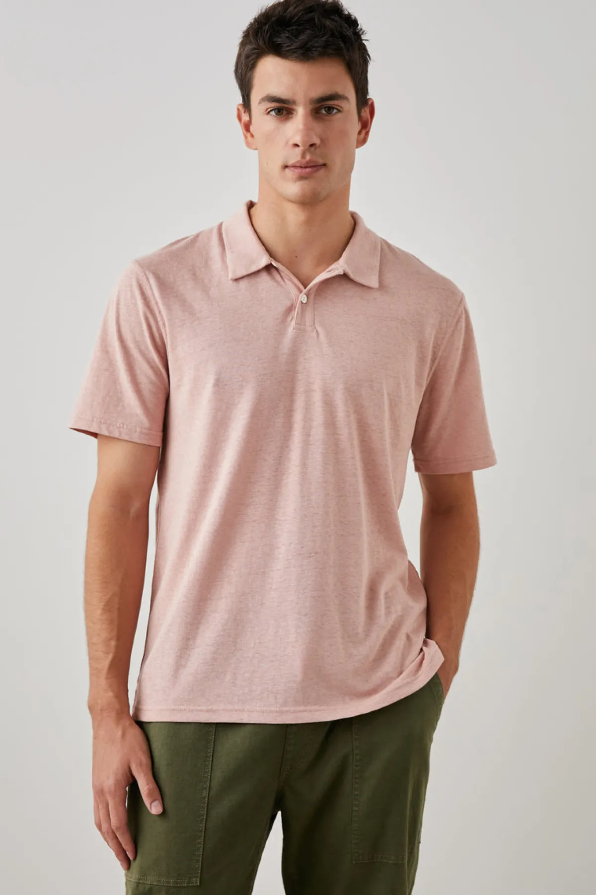 LEVANT POLO SHIRT - FLAMINGO|Rails Discount
