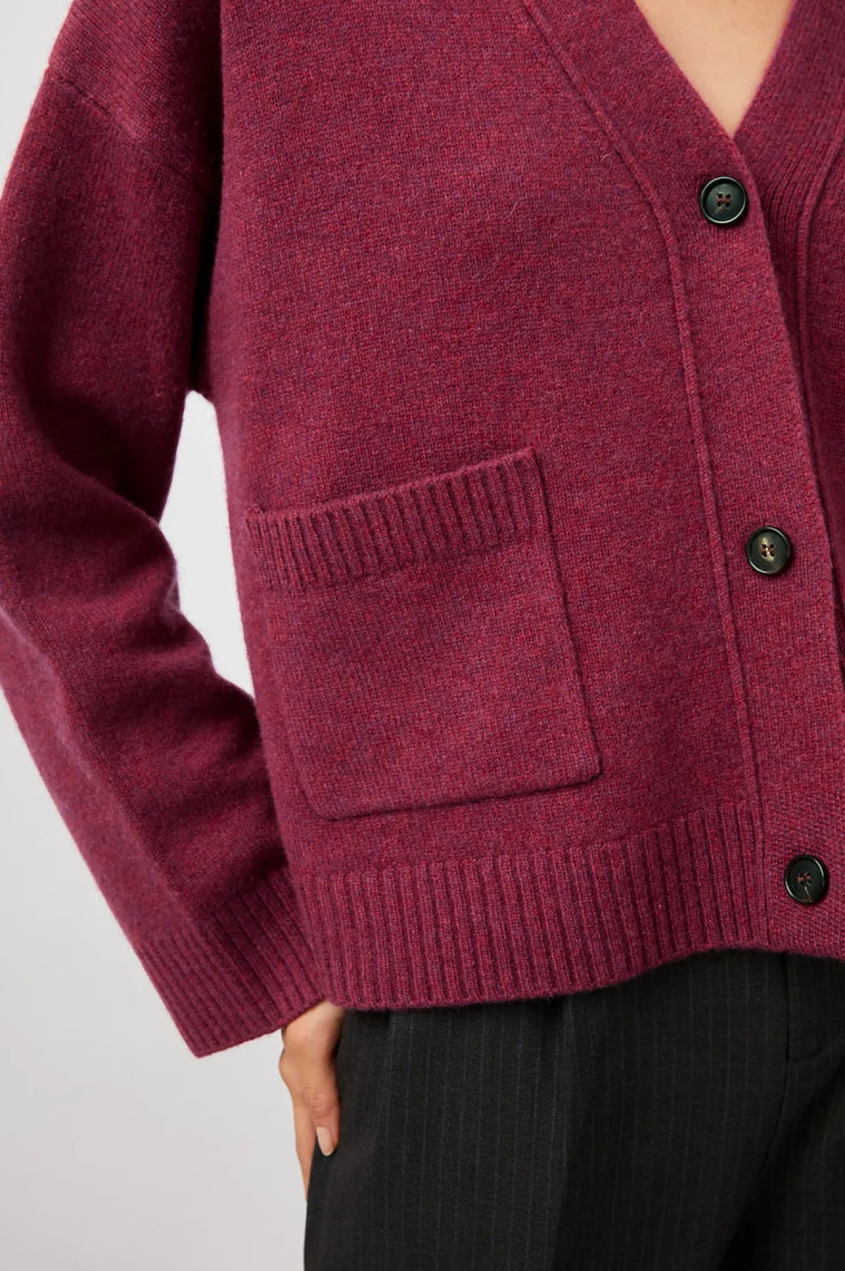 LINDI CARDIGAN - MAGENTA|Rails Clearance