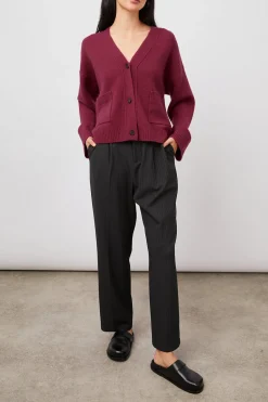 LINDI CARDIGAN - MAGENTA|Rails Clearance