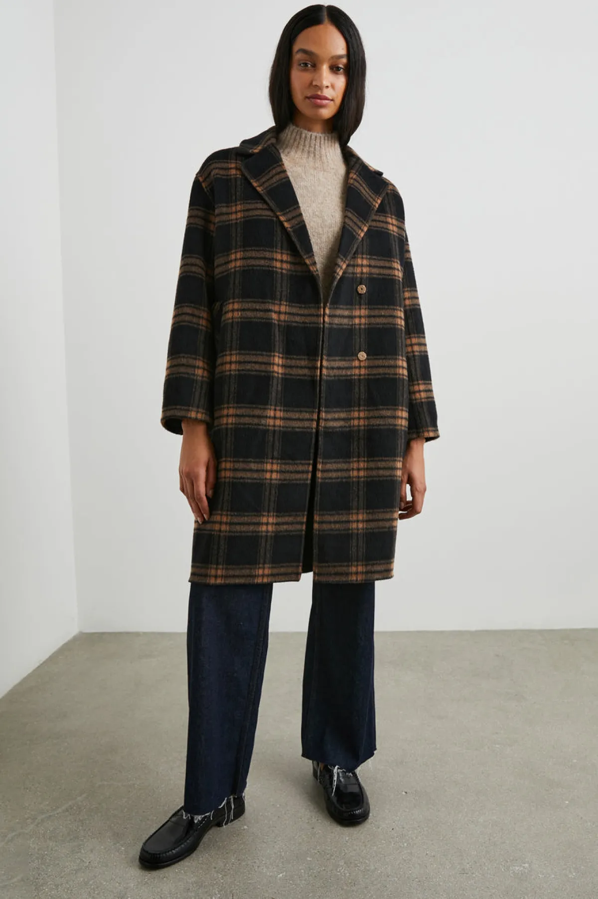 LORE COAT - CAMEL JET|Rails Cheap