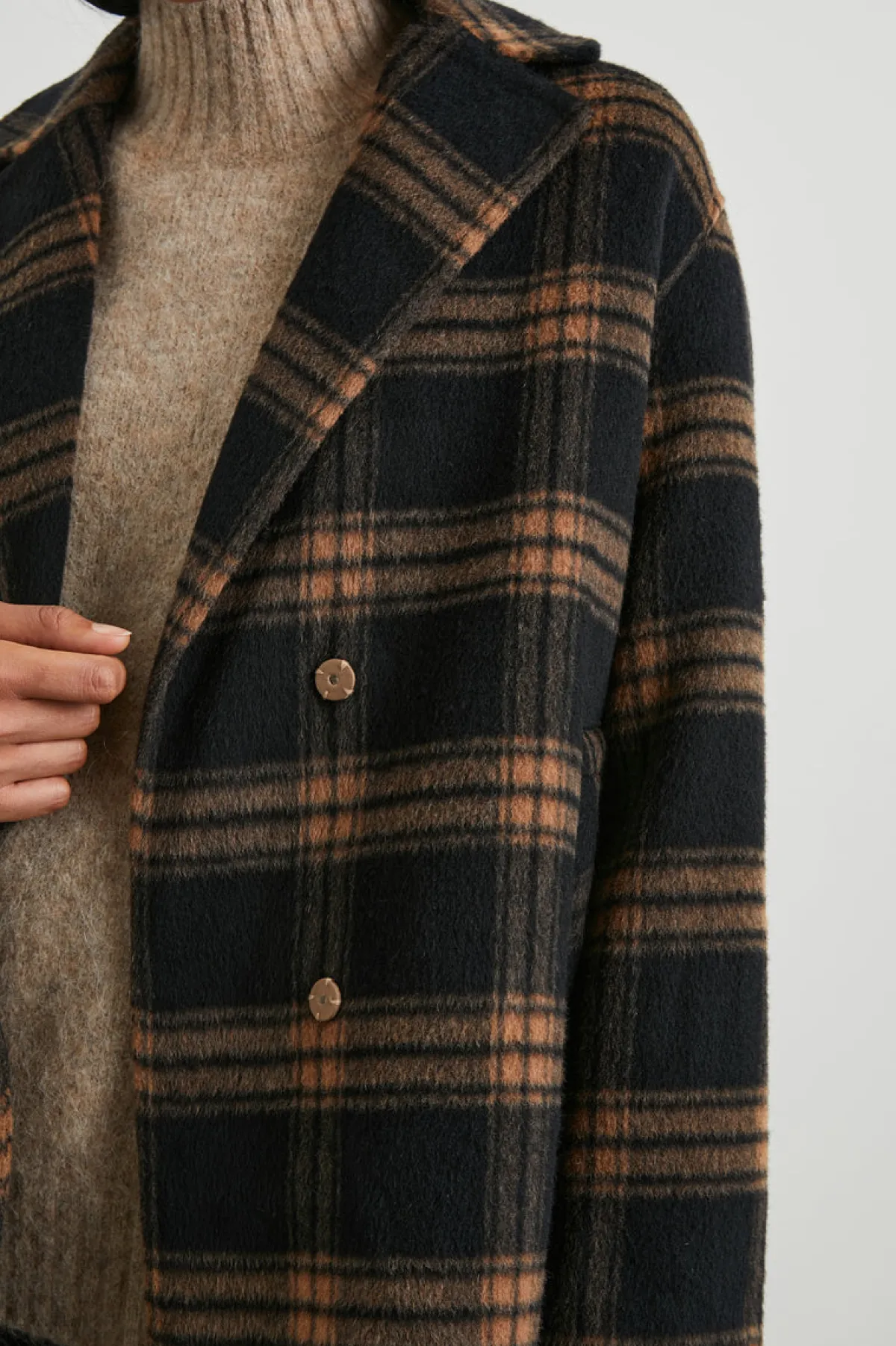 LORE COAT - CAMEL JET|Rails Cheap