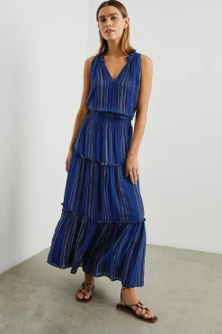 LOULOU DRESS - NOJA STRIPE|Rails Cheap