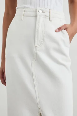 MANHATTAN SKIRT - ECRU|Rails Shop